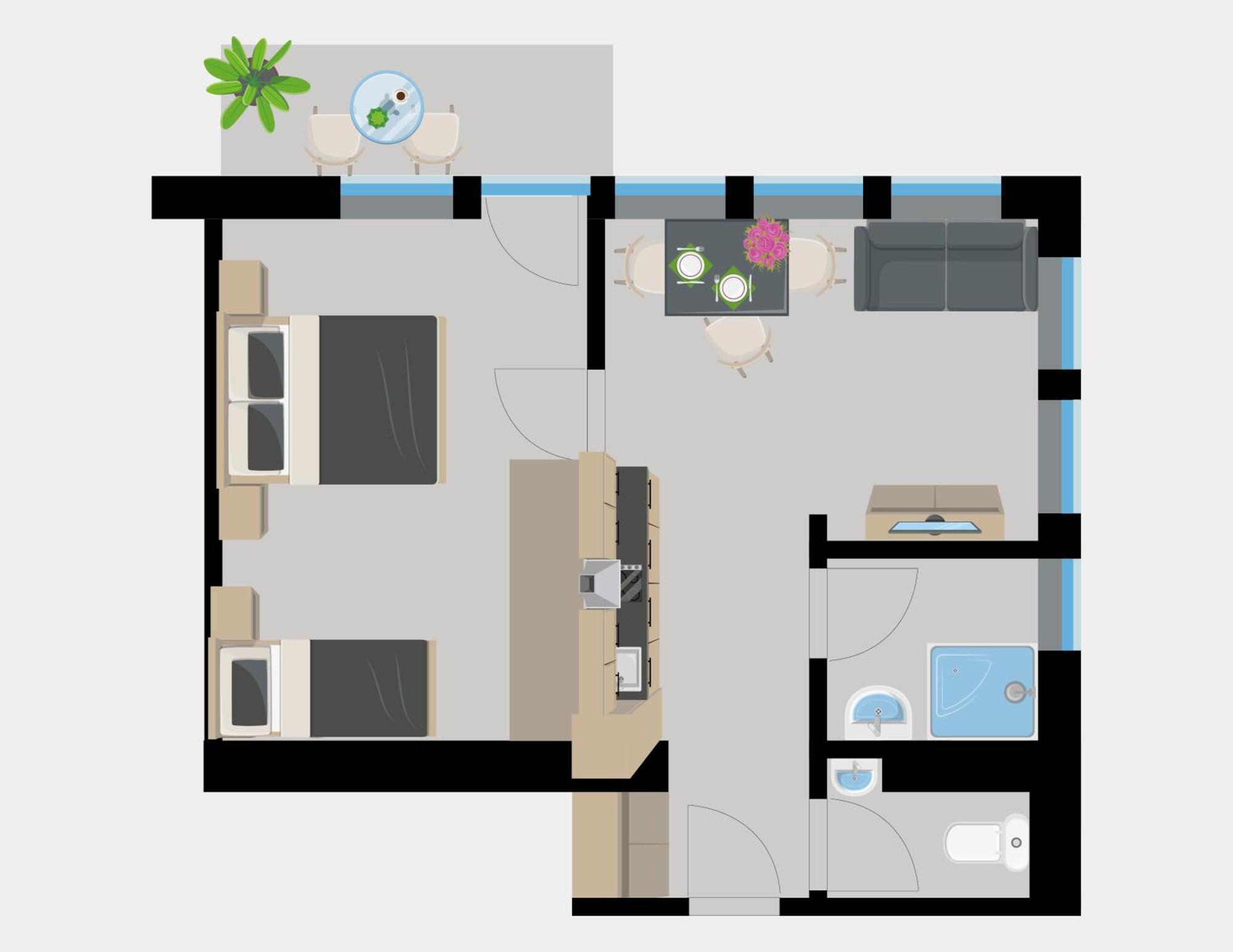 Appartements Waldesrand Sölden Exteriér fotografie